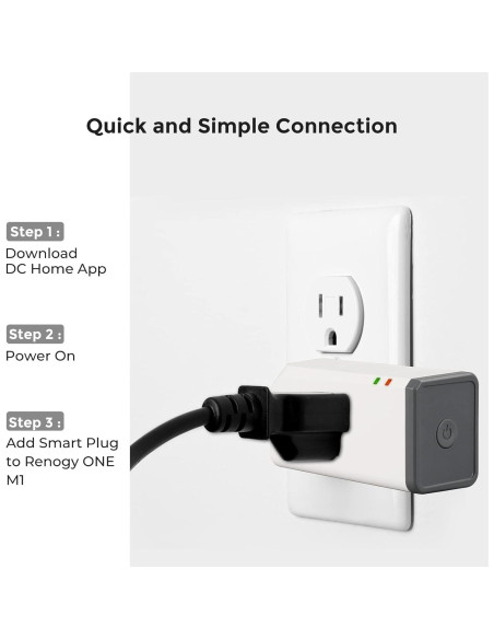 Enchufe Inteligente Renogy 15A Zigbee Control Remoto