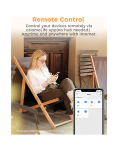 Enchufe Inteligente Refoss MSS110 WiFi Compatible con Siri/Alexa 2