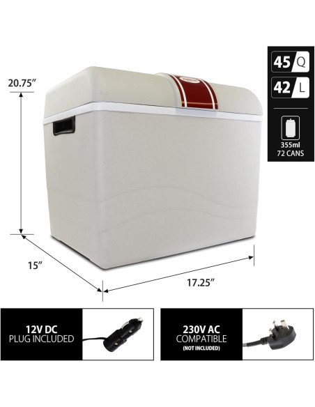 Enfriador Portátil Koolatron P95 42L 12V - Calienta y Enfría