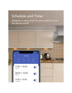 Enchufe Inteligente Nooie NSP01 Control por Voz WiFi 2.4G 2