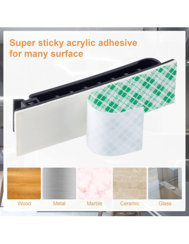 Organizador de Cables OIIKI 6 Paquetes Autoadhesivos 15x7.5cm