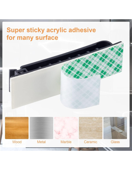 Organizador de Cables OIIKI 6 Paquetes Autoadhesivos 15x7.5cm