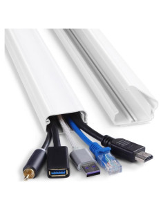 Ocultador de Cables ZhiYo CMR02 80cm Blanco para TV