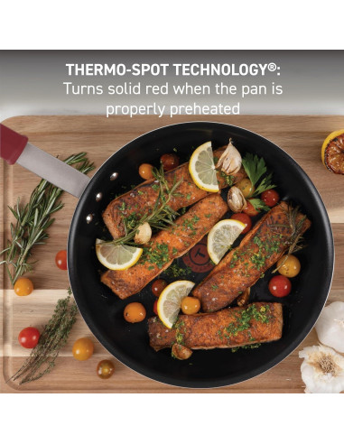 Juego de Utensilios de Cocina T-Fal 8 Piezas Antiadherente