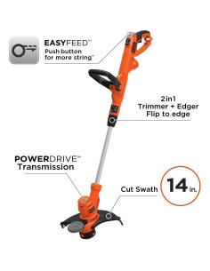 Cortadora de Hilo BLACK+DECKER BESTE620 6.5A 35.56cm 2