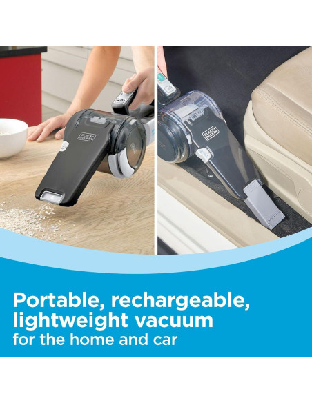 Aspiradora de Mano Inalámbrica BLACK+DECKER BDH2000PL 20V