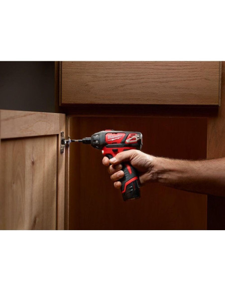 Destornillador Inalámbrico Milwaukee 2401-22 12V 1/4" Hex