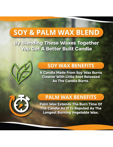 Vela de Emergencia SE Survivor 3 Mechas 36 Horas Cera Soja