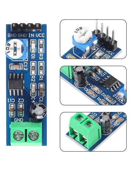 Módulo Amplificador de Audio LM386 Mono 10 Pcs 200X Ganancia