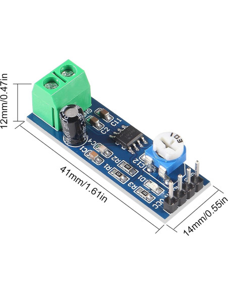 Módulo Amplificador de Audio LM386 Mono 10 Pcs 200X Ganancia