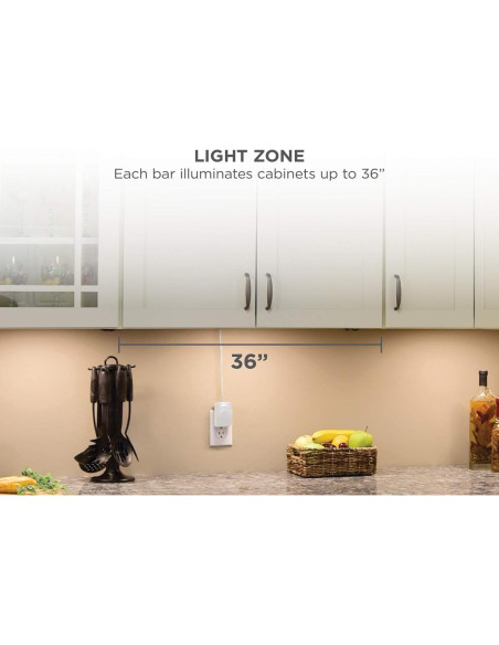 Iluminación LED Dimmable BLACK+DECKER 5 Barras 24.6W