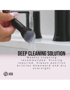 Limpiador de Brochas JEGO - Hipoalergénico - 2 Piezas 2