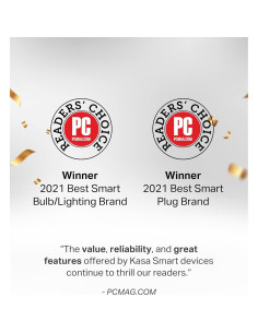 Enchufe Inteligente Kasa KP401 para Exterior IP64 15A 2