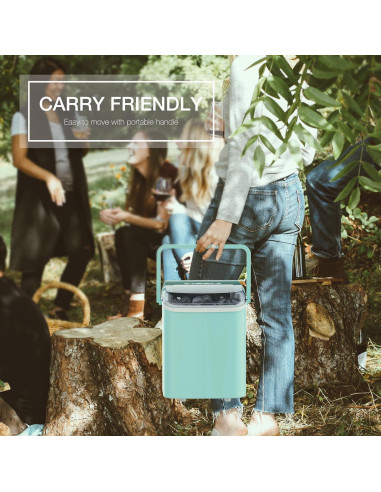 Fabricador de Hielo SMUG GN, 9 Cubos en 6 Min, 12 kg/día