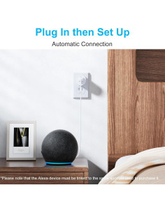 Enchufe Inteligente Bluetooth EIGHTREE Control Alexa 10A 2