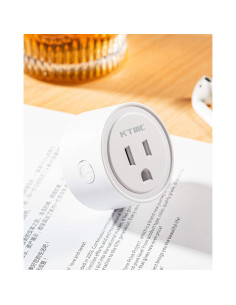Enchufe Inteligente KTMC Paquete de 4, Control Remoto, ETL 2
