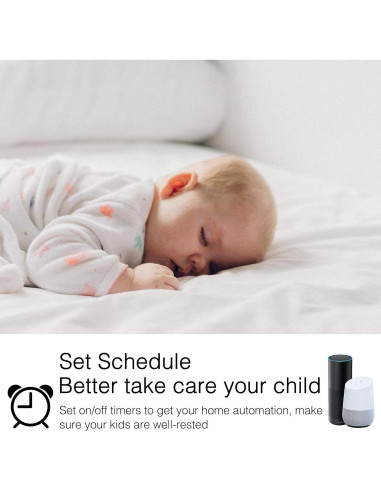 Enchufe Inteligente KTMC Paquete de 4, Control Remoto, ETL