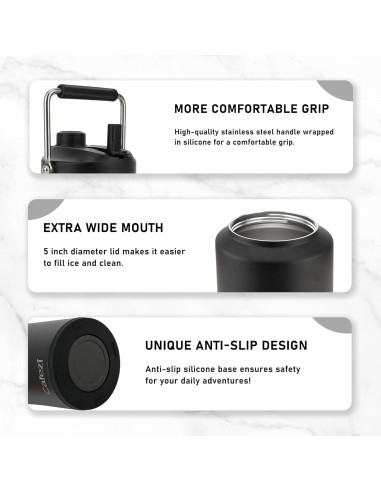 Jarra de Agua Cafezi 3.79L Tapa 2-en-1 Aislada