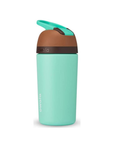 Botella de Agua Aislada Owala Kids 414 ml con Pajilla