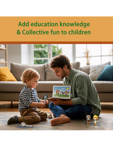 Figura de Acción Cerdito Bosque Plenty More 8cm Juguete Educativo