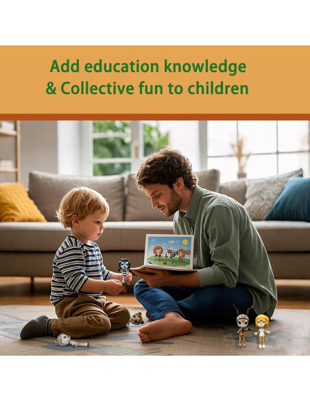 Figura de Acción Cerdito Bosque Plenty More 8cm Juguete Educativo