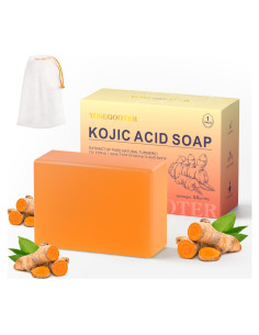 Jabón de Ácido Kójico y Cúrcuma YOSEGOOTER 180g
