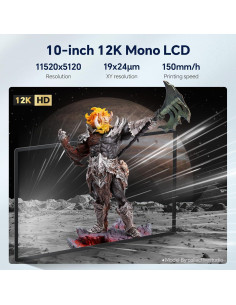 Impresora 3D ELEGOO Saturn 3 Ultra 12K 10" LCD WiFi 11.97kg 2