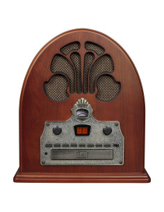 Radio Retro Crosley CR32D-PA AM/FM con Reproductor de CD y Bluetooth