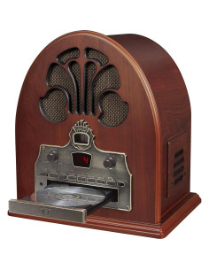 Radio Retro Crosley CR32D-PA AM/FM con Reproductor de CD y Bluetooth 2