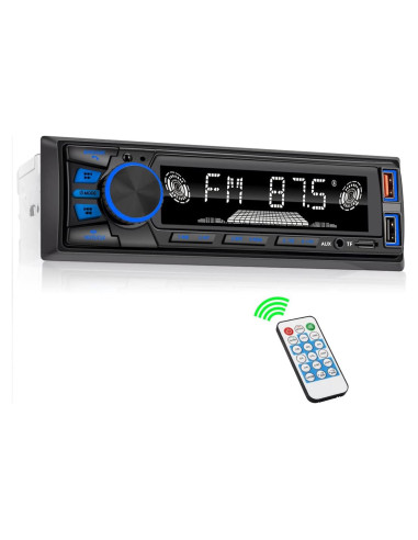Radio de Coche Bluetooth REAKOSOUND 820s Estéreo USB FM