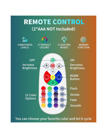 Lámpara de Movimiento Líquido Elomavapa 33 cm 17 Colores LED