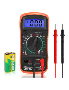 Multímetro Digital LJPXHHU 2000 Cuentas AC/DC Resistencia