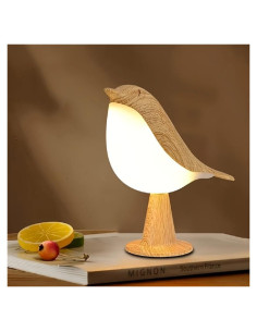 Lámpara de Mesa Cordless Bird Deogos - Luz Nocturna 3 Colores