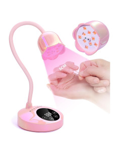 Lámpara UV LED Makartt 30W Mini Recargable con Sensor