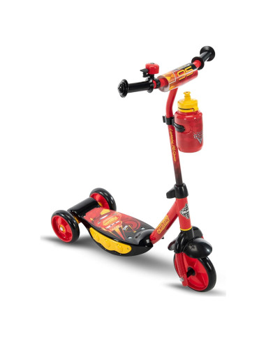 Scooter de 3 Ruedas Huffy Cars para Niños 3+ Años Rojo