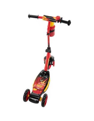 Scooter de 3 Ruedas Huffy Cars para Niños 3+ Años Rojo