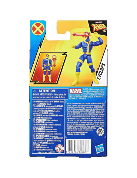 Figura de Acción Cyclops Marvel 10 cm Coleccionable X-Men