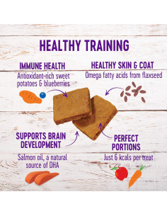 Galletas para Cachorros Wellness Cordero y Salmón 85g Sin Granos 2