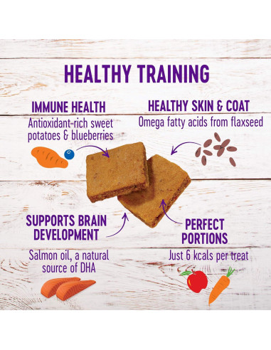 Galletas para Cachorros Wellness Cordero y Salmón 85g Sin Granos