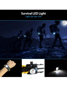 Pulsera de Supervivencia Nexfinity One con Luz LED y Multiherramientas 2