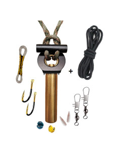Collar de Supervivencia BSGB con Encendedor de Fuego y Kit de Pesca