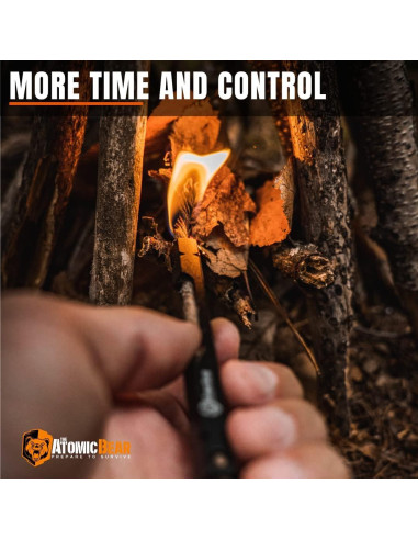 Mecha Encendedora The Atomic Bear - Cuerda Impermeable 99 cm