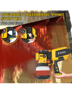 Pulverizador de Pintura TAIRDA 20V Inalámbrico 1.2L 2