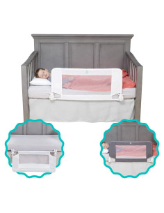 Barandilla Convertible Hiccapop para Cuna 83.8x40.6cm