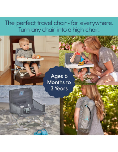 Asiento Elevador Hiccapop OmniBoost Plegable para Bebé
