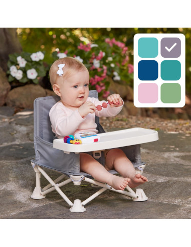 Asiento Elevador Hiccapop OmniBoost Plegable para Bebé