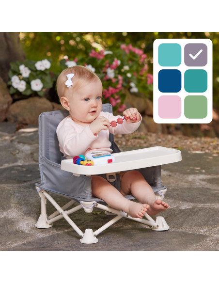 Asiento Elevador Hiccapop OmniBoost Plegable para Bebé