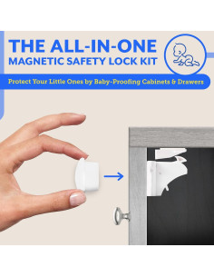 Bloqueos Magnéticos Eco Baby para Gabinetes - 12 Piezas 2