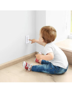 Protector de Interruptor CLYMENE Palanca Transparente Paquete 8 2