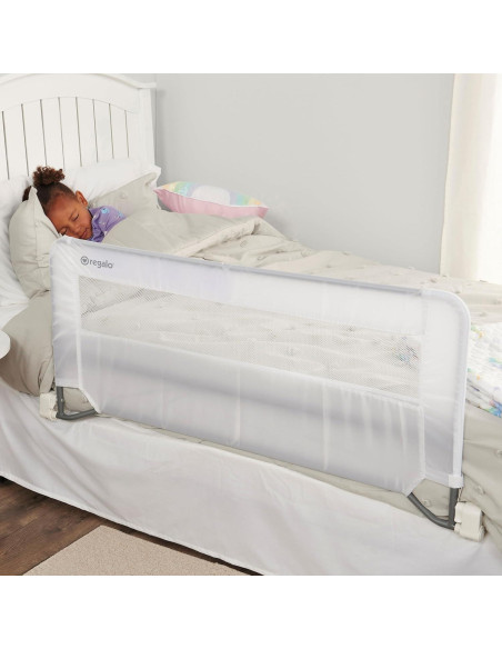 Barandilla de Cama Regalo 109 cm con Sistema de Seguridad
